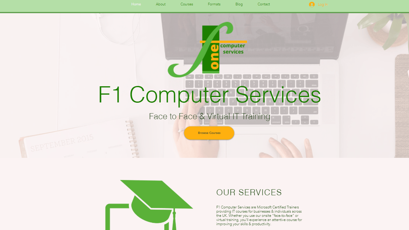 Website Design IT Training Company