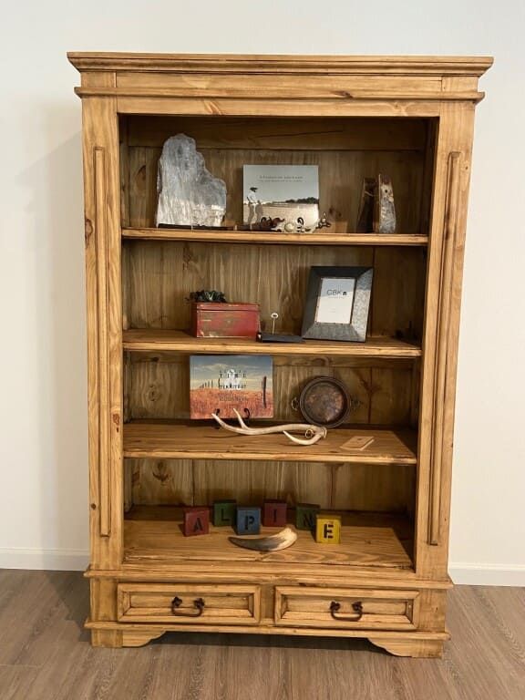 Alpine Memorial Funeral Home- Display Shelf