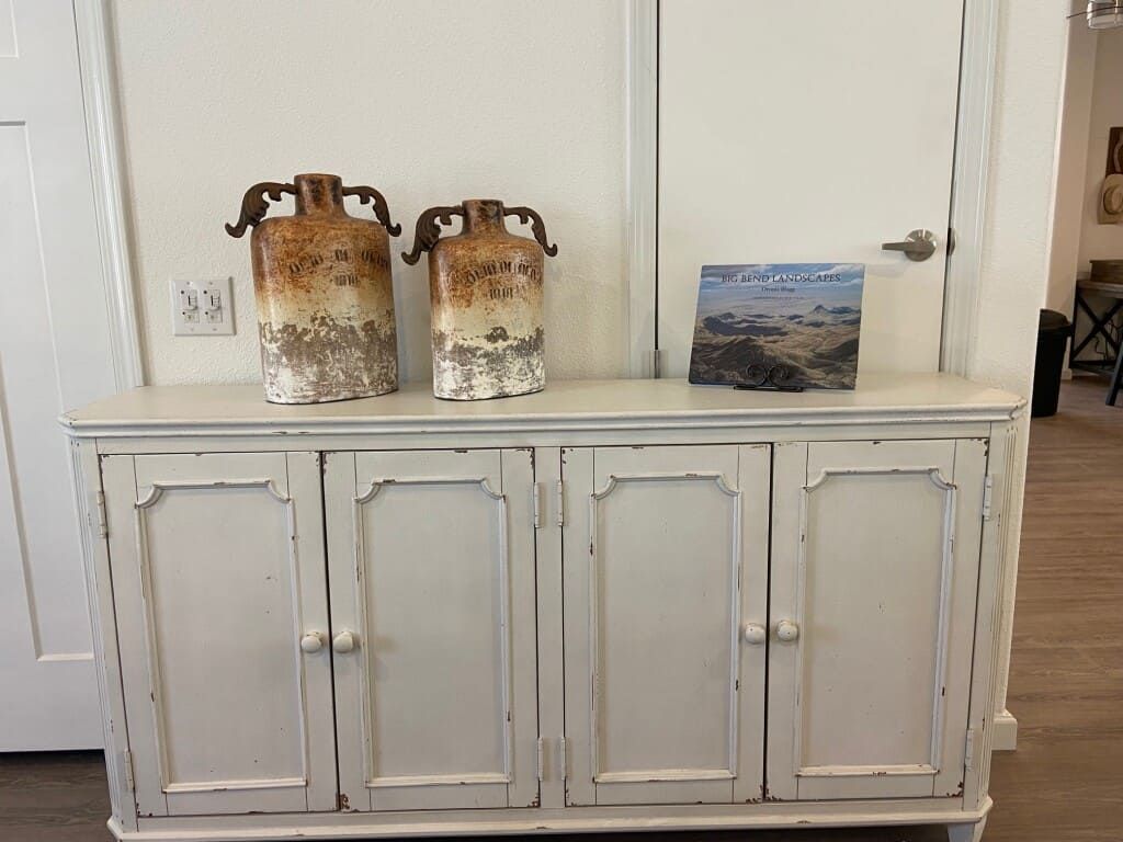 Alpine Memorial Funeral Home- Display Shelf