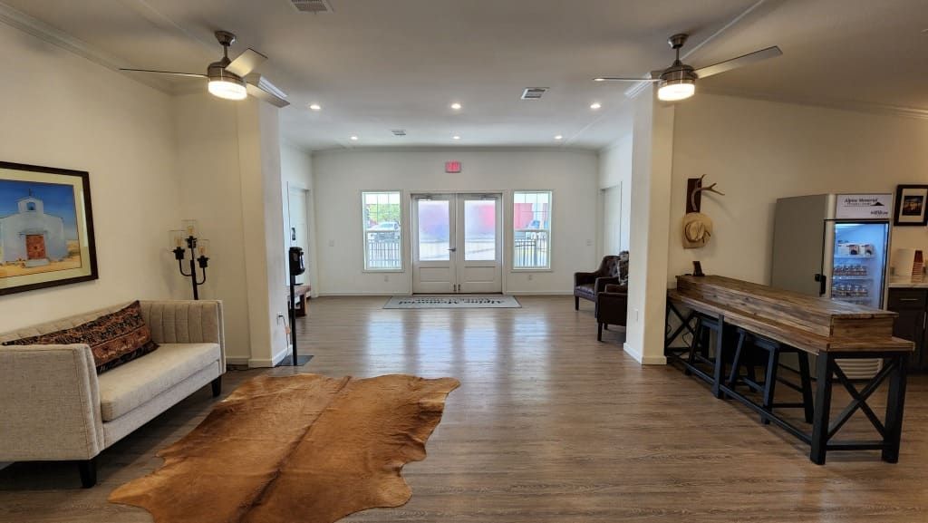 Alpine Memorial Funeral Home- Great Room