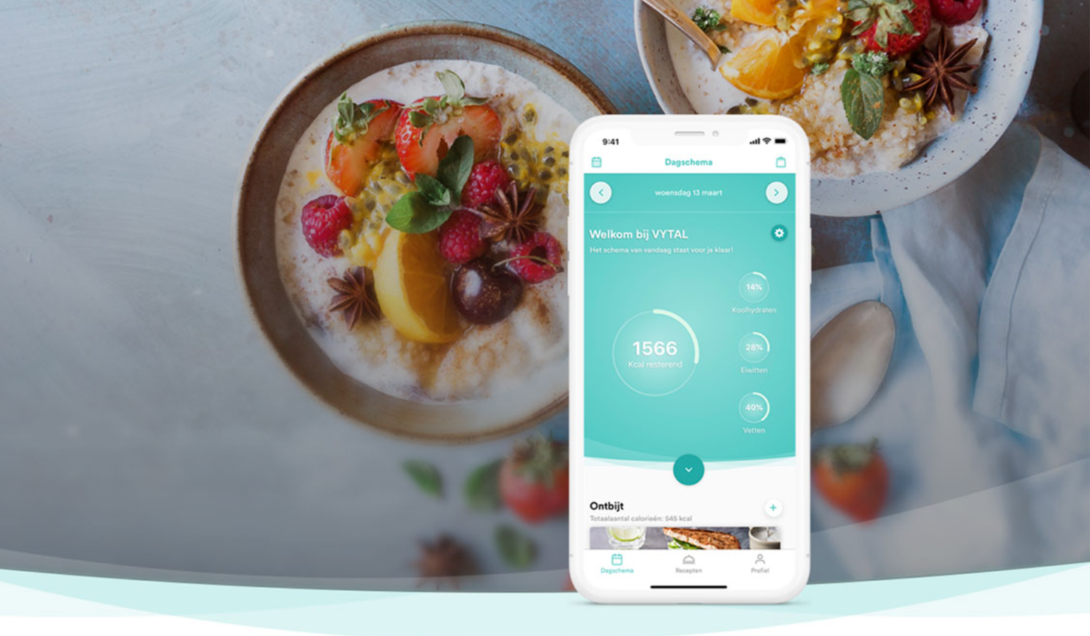 Gezond op gewicht met behulp van een voedingsapp