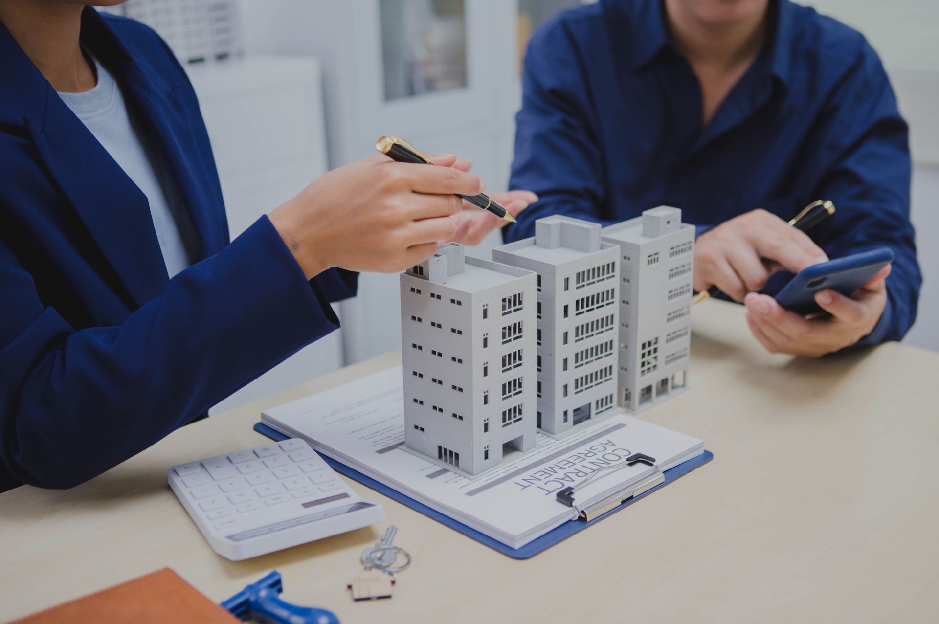 Miniature Apartment House