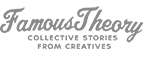 A logo for famous theory collective stories from creatives.