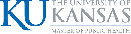 The university of kansas master of public health logo