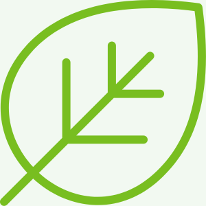 Small green leaf icon