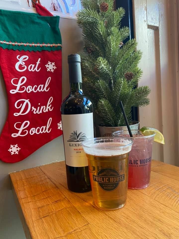 public house kitchen & brewery holiday cocktails