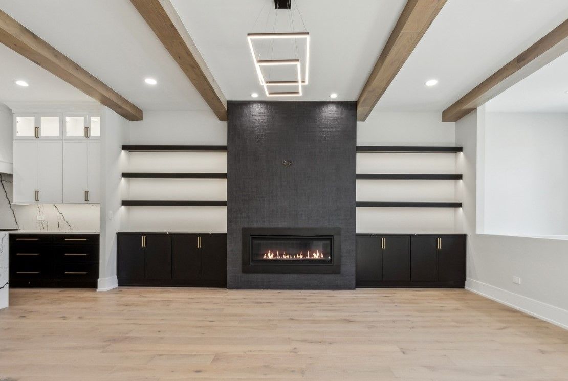 a remodeled house interior