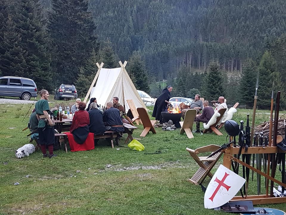 Securi et gladio - Zeltlager Schaukampfgruppe Tirol