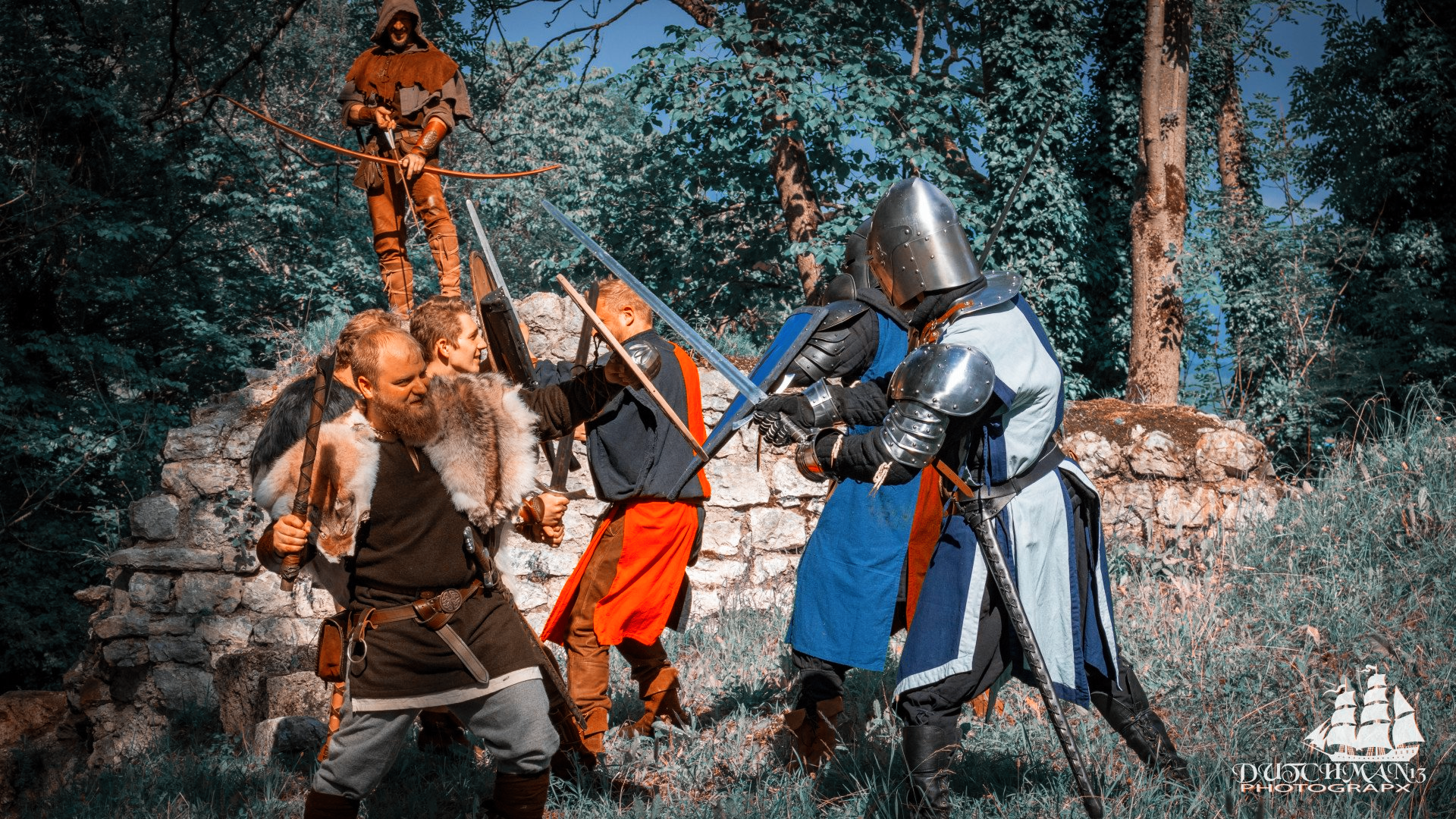 Securi et gladio - Fotoshooting