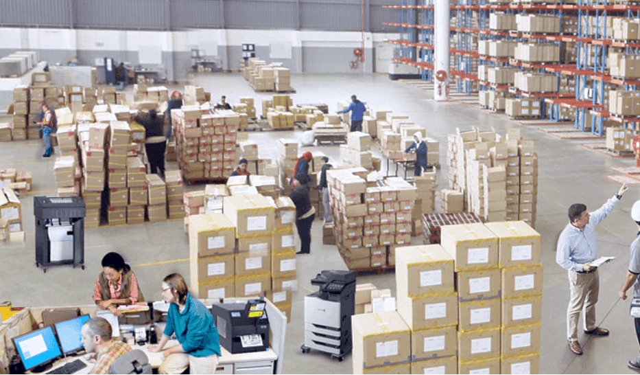 Different Boxes On Warehouse — Woonsocket, RI — Output Management Group