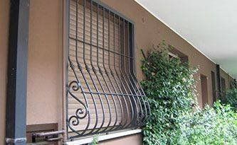 grata / inferriata spanciata