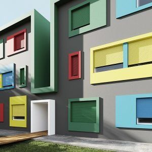 avvolgibile pvc colorato