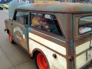 rat rod clown car