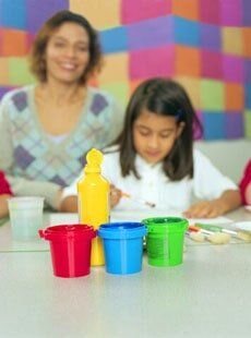 Color Painting - preschool Champaign, IL