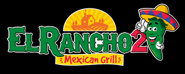 The logo for el rancho 2 mexican grill