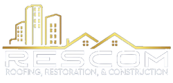 Rescom Roofing and Construction Logo