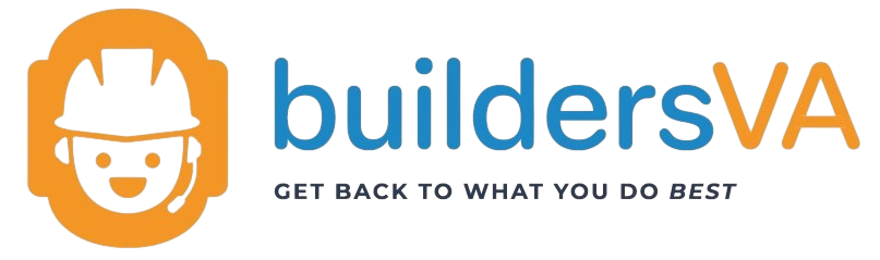 A logo for buildersva get back to what you do best