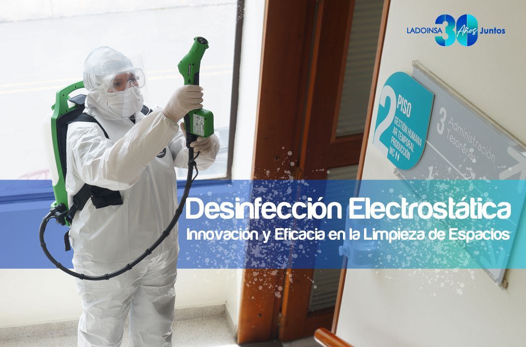 Desinfección Electrostática