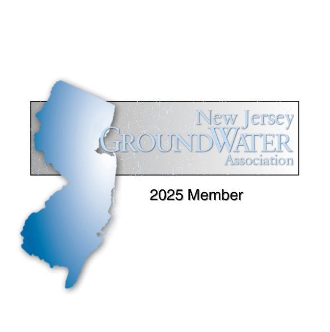 New Jersey Groundwater Association logo with a blue state outline and text,