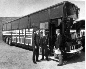 Bob Pounders and a Motorcoach — Richmond, VA — Winn Transportation