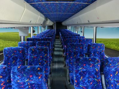 55 Passenger Corporate Coach Seats — Richmond, VA — Winn Transportation