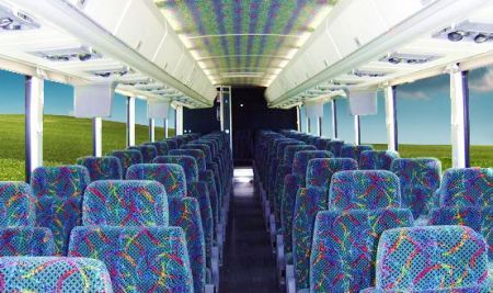 55 to 58 Passenger Motorcoach Seats — Richmond, VA — Winn Transportation