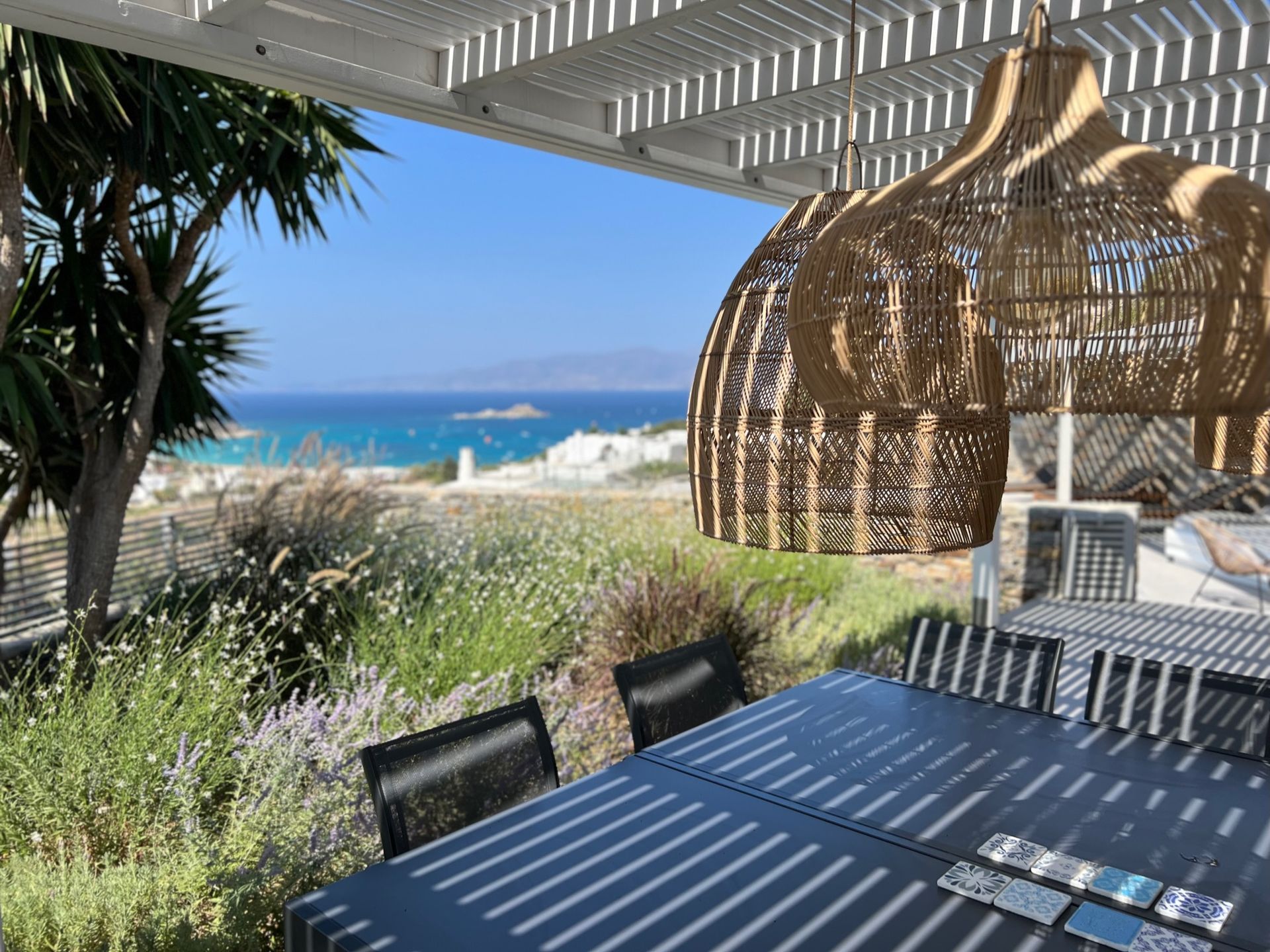 Kyparissi-Villa Naxos pool view, sea view and garden view