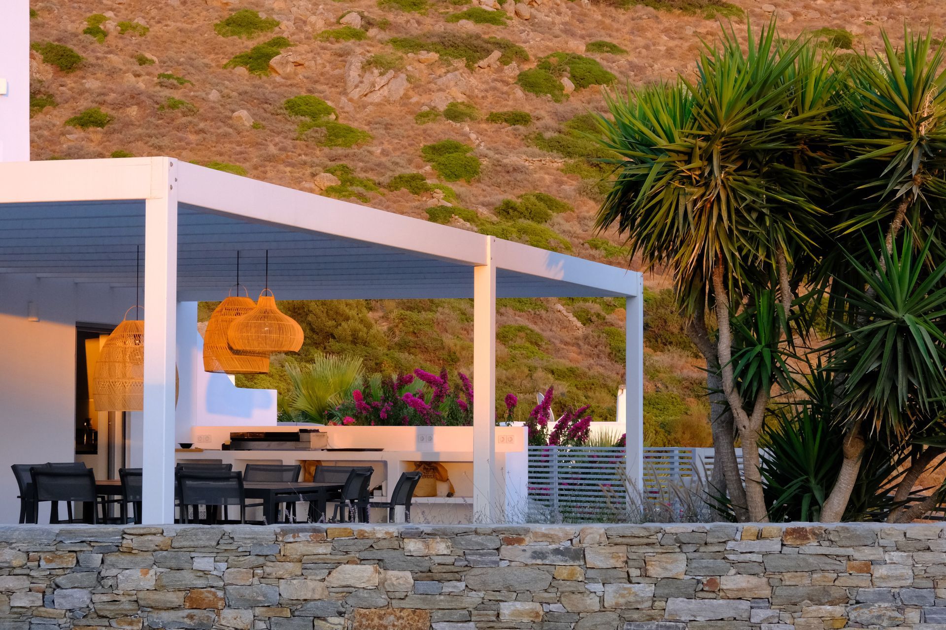 kyparissi-villa terrace view