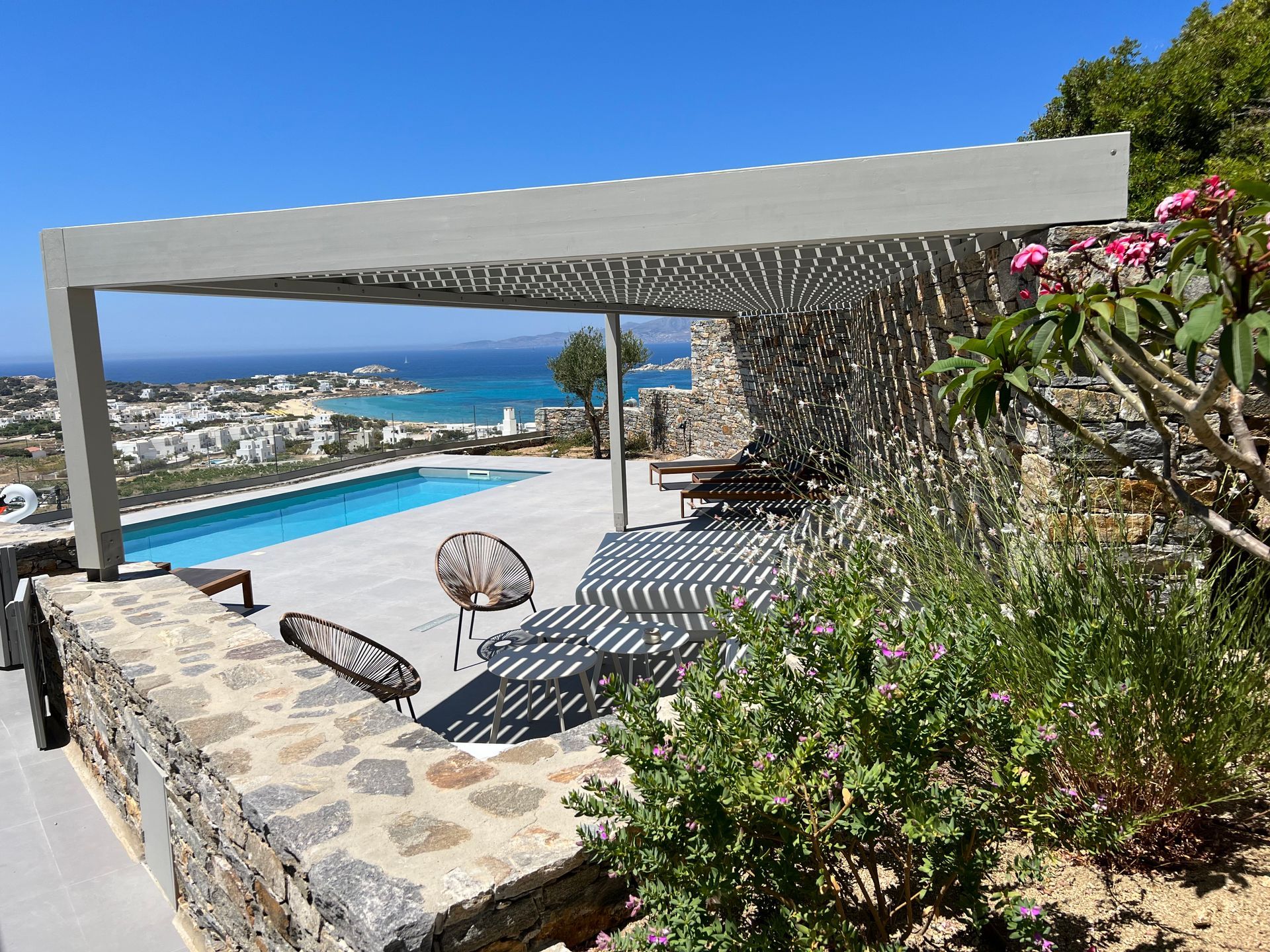 kyparissi-villa Pool Lounge