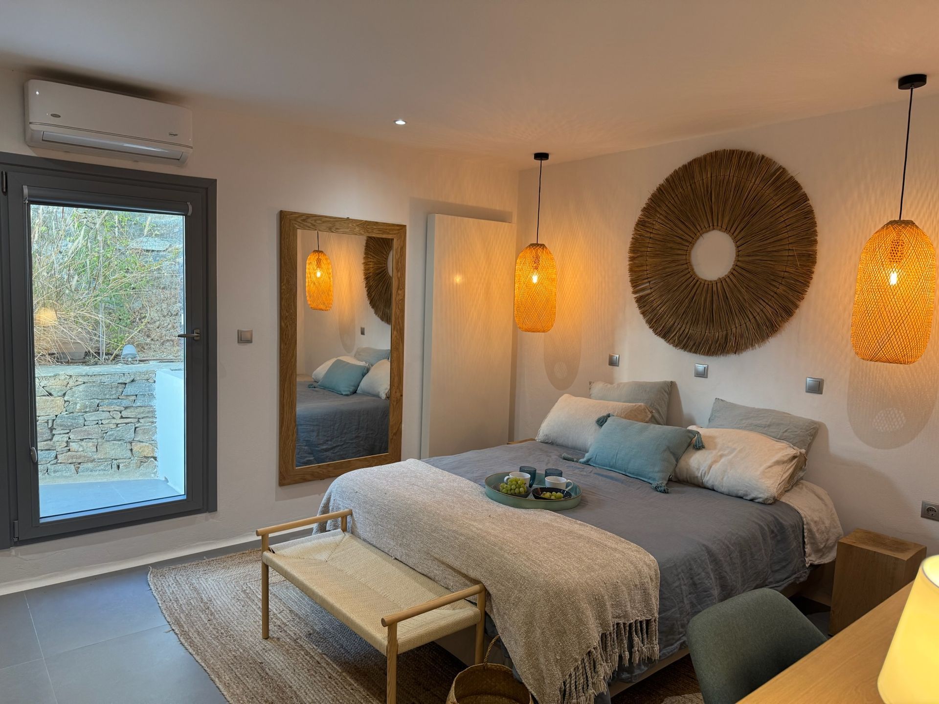 Kyparissi-Villa Groundfloor Bedroom