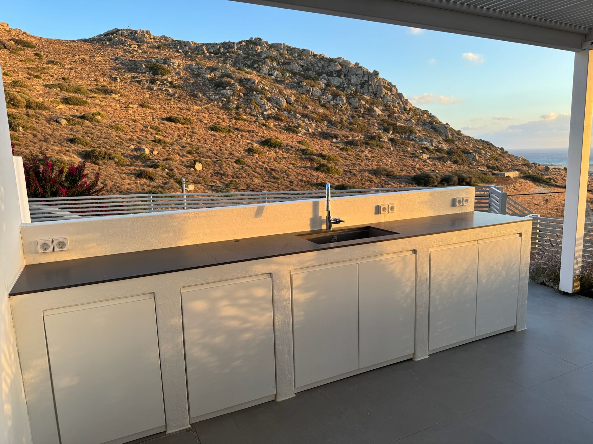 kyparissi-villa External Kitchen