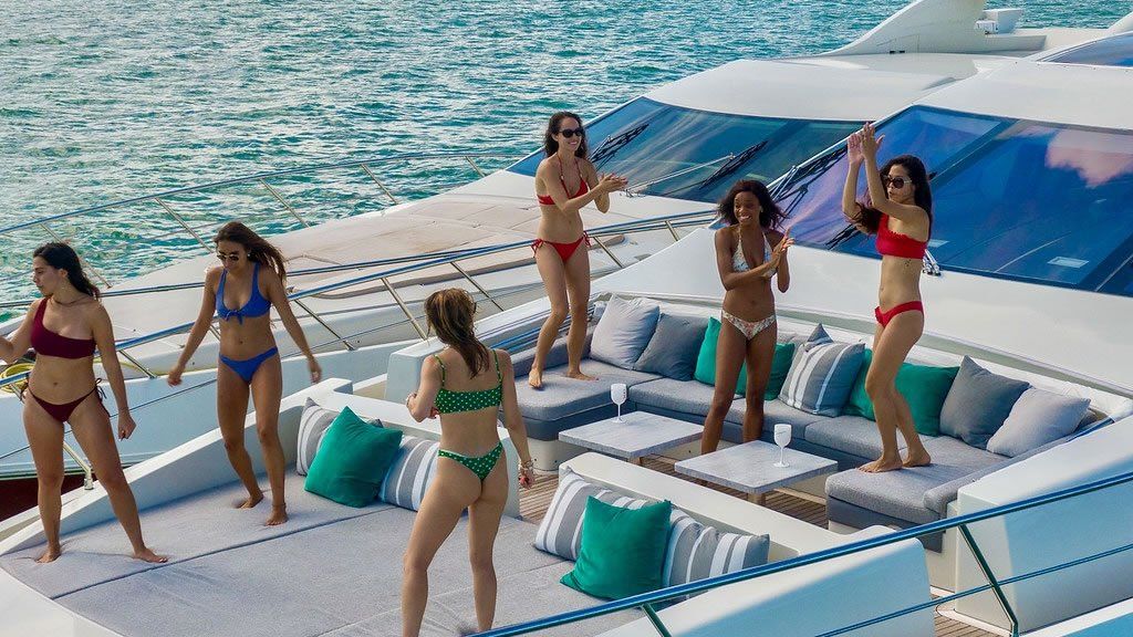 yacht rental miami bachelorette party