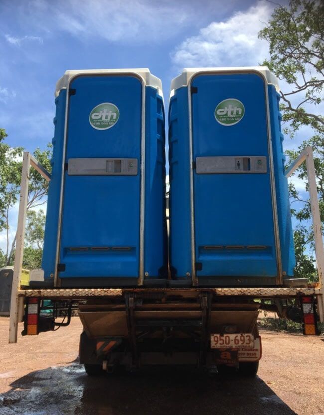 Two Portable Toilet — Portable toilet for hire in Roseberry, NT