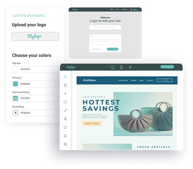 A screenshot of a website that says hottest savings on it.