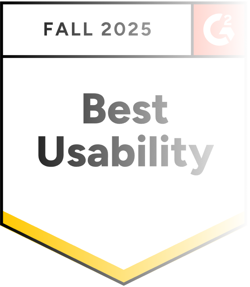 A badge that says `` best results winter 2025 '' on it.