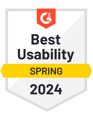 A badge that says `` most implementable winter 2024 ''