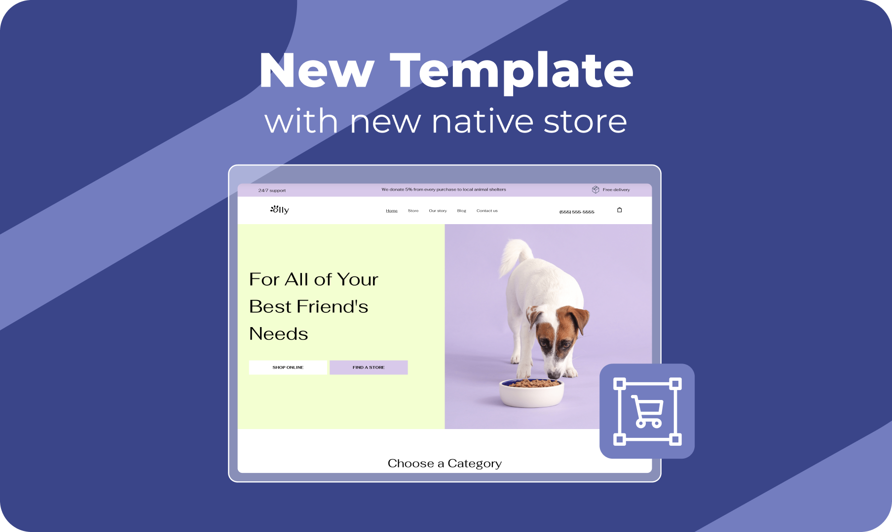 New native store template: Dog Store