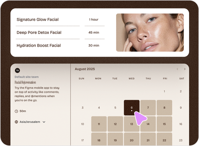 Create stunning sites embedded with your healthcare tech