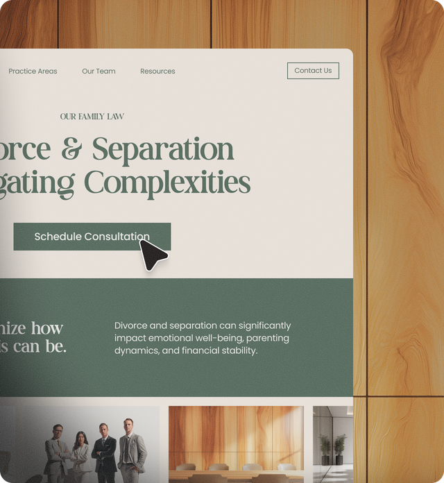 Schedule consultations