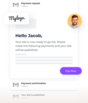 A screenshot of a payment request for jacob.