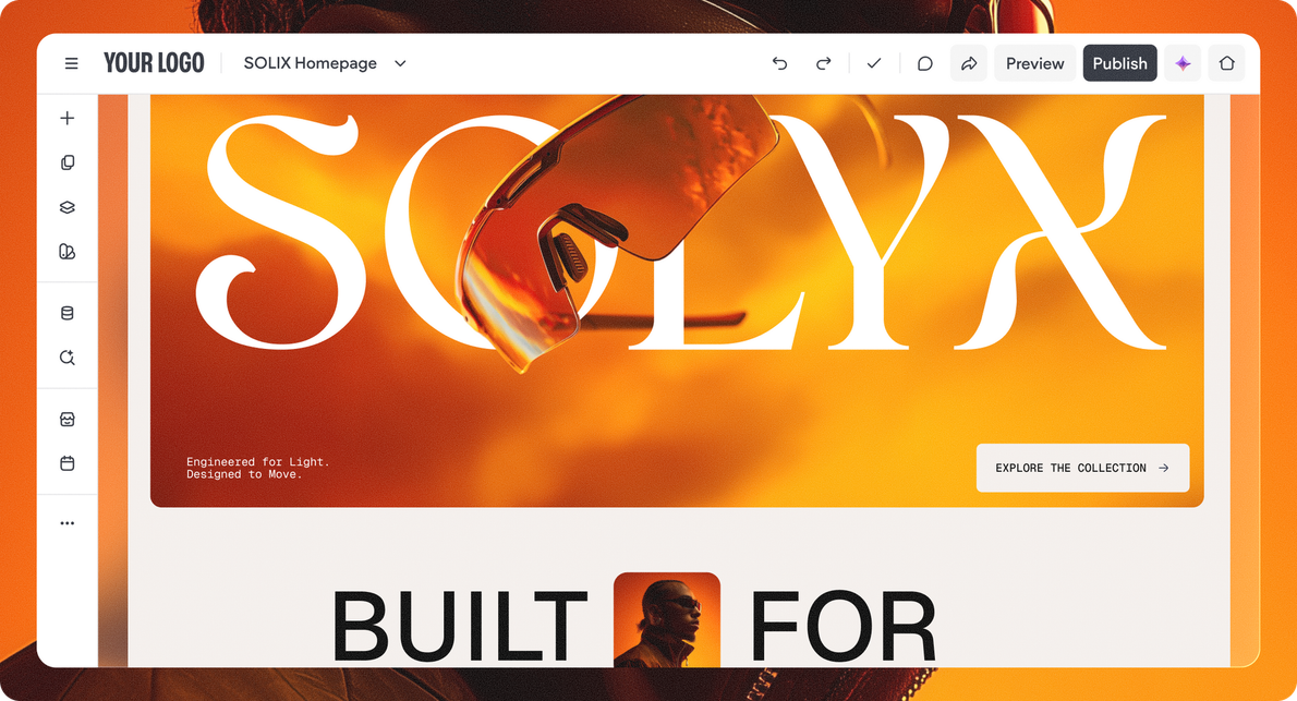 A woman wearing sunglasses is on the cover of a magazine.