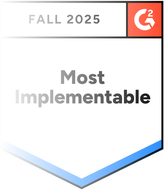 A badge that says `` most implementable winter 2025 ''