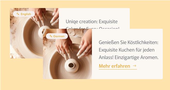 A person is making a donut on a pottery wheel.