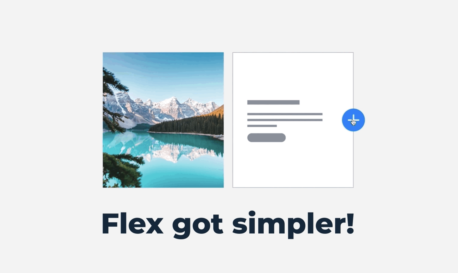 Duda's simple Flex version, now live.