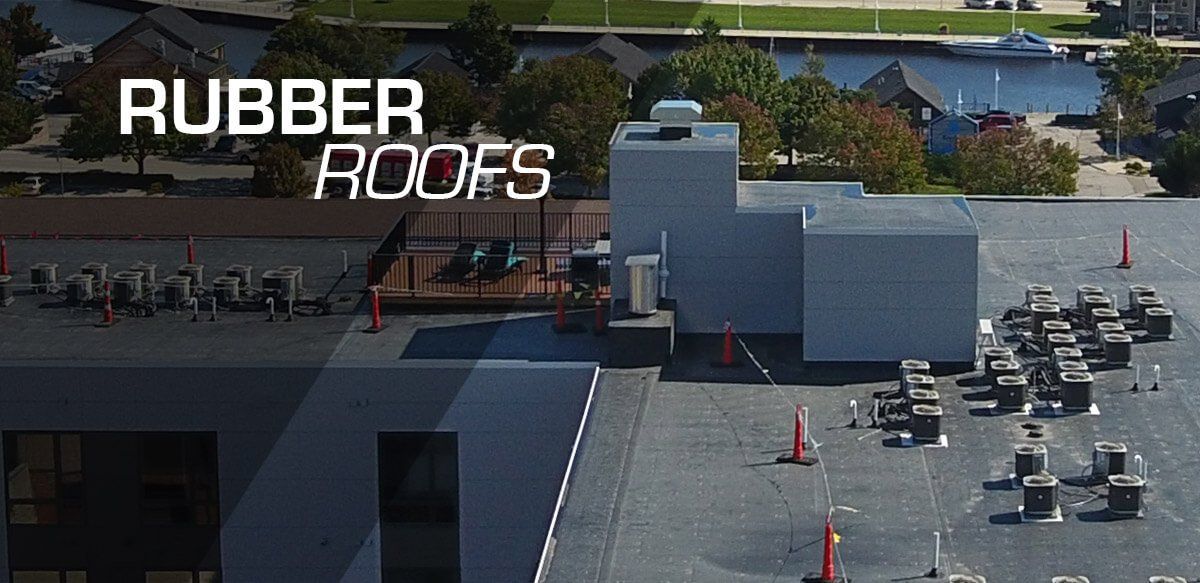 Rubber Roofs — Oostburg, WI — Custom Craft Roofing & Construction LLC