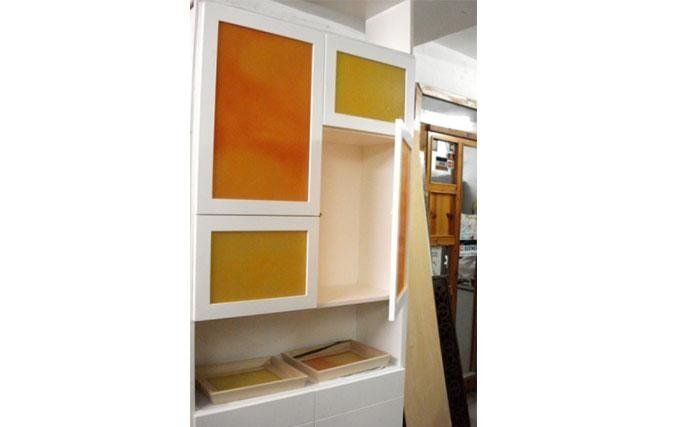 Mobile in legno colorato