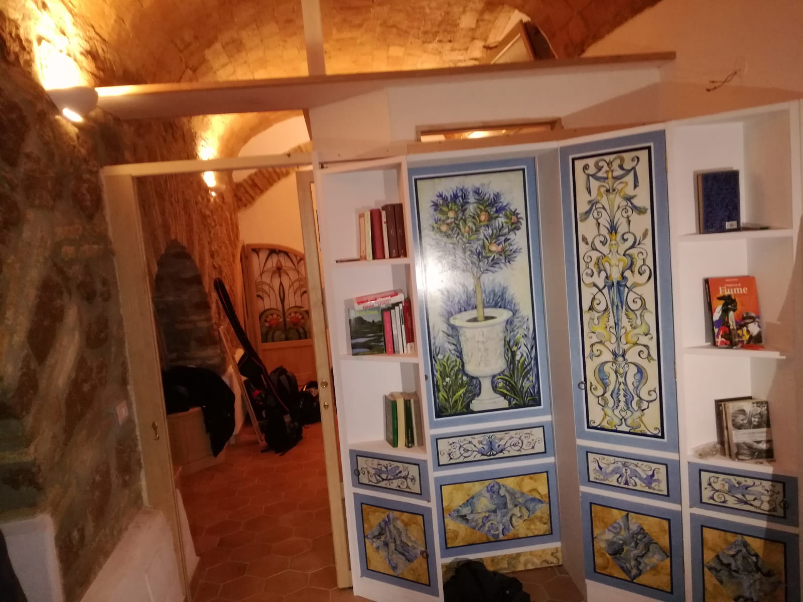 Dettagli di una libreria