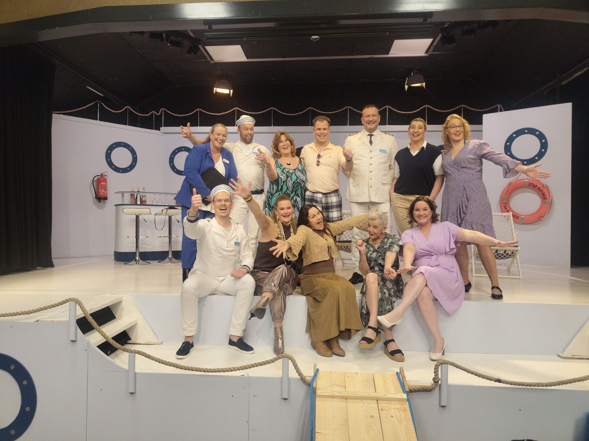 Alle hens aan dek: groepsfoto