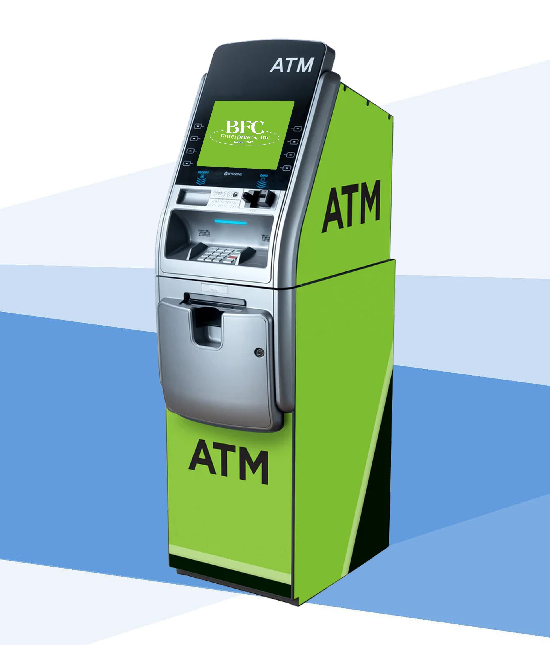 BFC Enterprises provides free, full services ATM placement for businesses in Bloomington, Indiana and the surrounding areas.