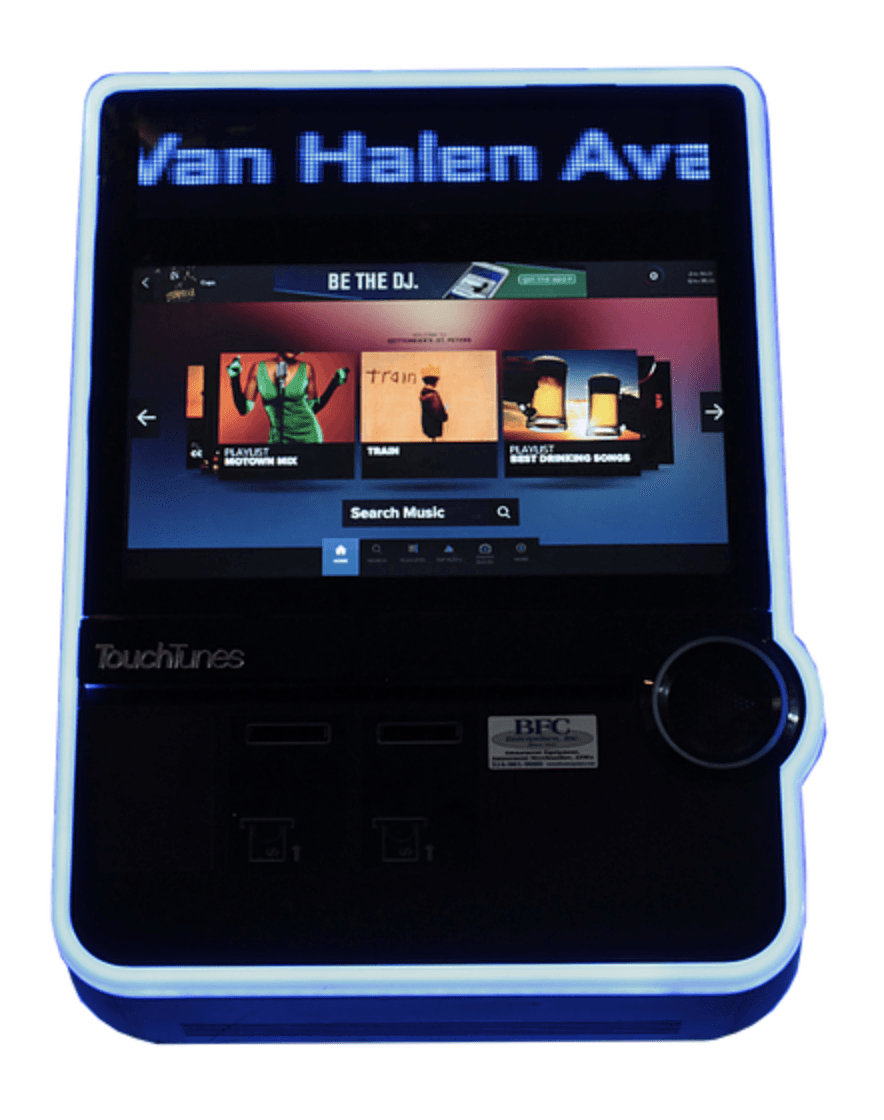 Digital jukebox placements from BFC Enterprises